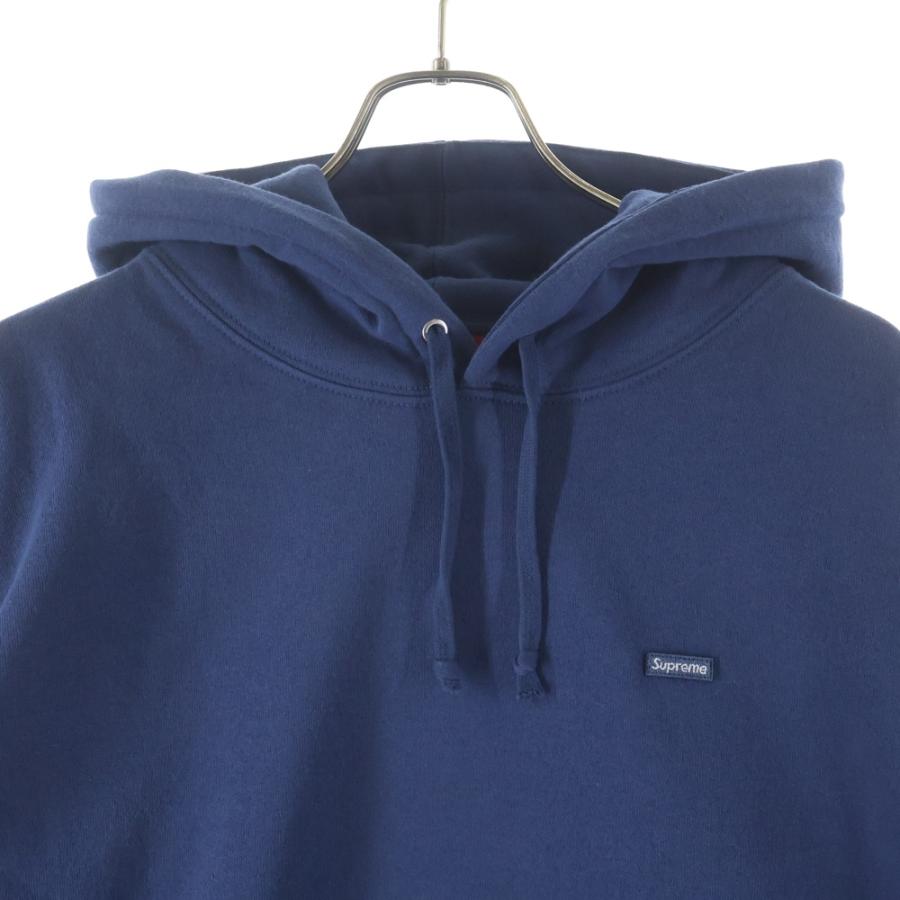 25SS Supreme スモールボックスロゴパーカー ネイビー L Supreme（シュプリーム） 25SS Small Box Hooded Sweatshirt スモール