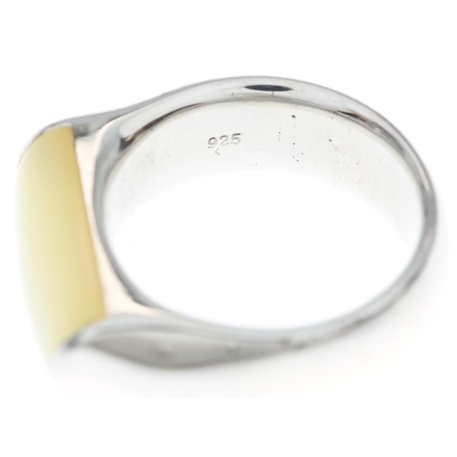 TOMWOODトムウッド Crest White MOP ホワイトストーンリング TOMWOOD トムウッド Crest White MOP ホワイトストーン リング