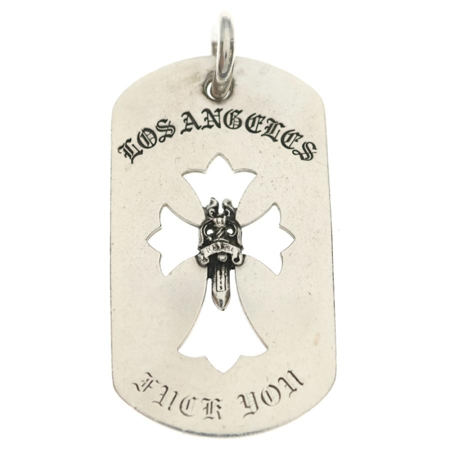 CHROME HEARTS（クロムハーツ） D TAG LRG CROSS DAGG LA FUCK YOU LA 