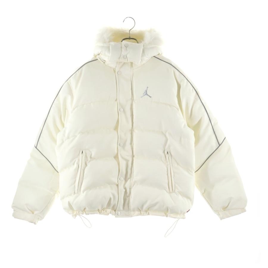 Supreme フーデッド バーシティ ジャケット ホワイト Supreme（シュプリーム） 24AW × Nike Jordan Puffer Jacket ×ナイキ