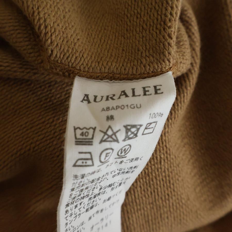 AURALEE（オーラリー） SUPER SOFT HEAVY SWEAT P/O スーパーソフト