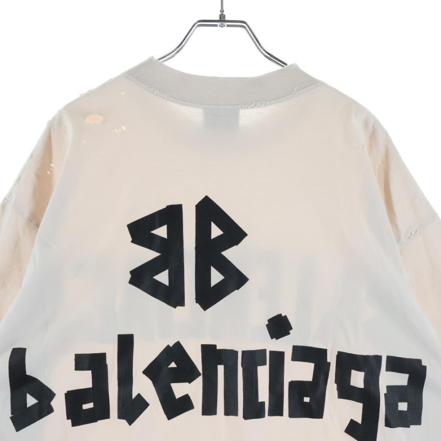 BALENCIAGA（バレンシアガ） TAPE MEDIUM FIT T-SHIRT テープ