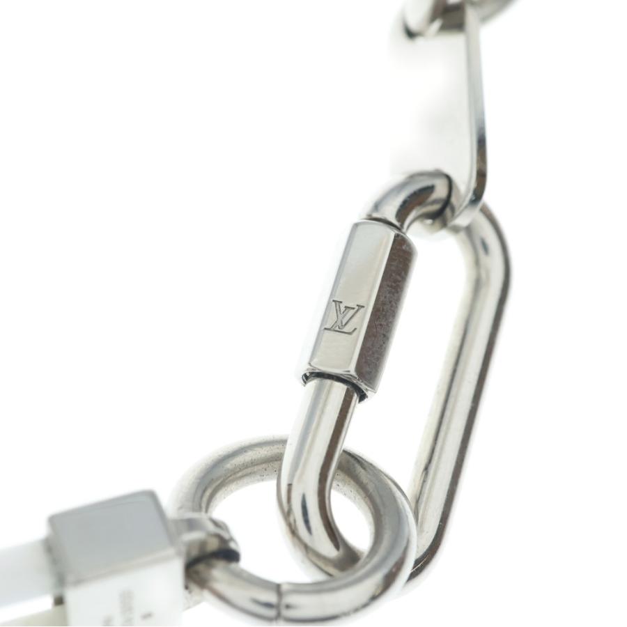 LOUIS VUITTON ルイヴィトン Collier Square Ceramic Chain Necklace コリエスクエアセラミックチェーンネックレス ホワイト MP2350_3