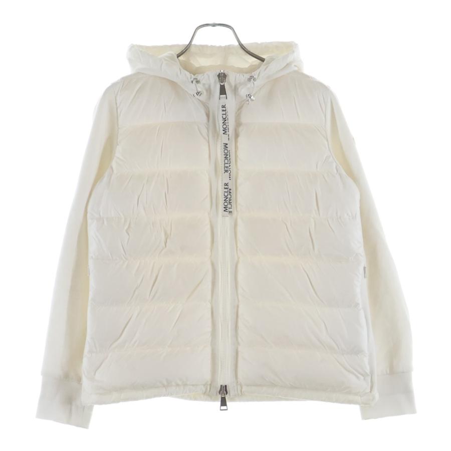 美品*モンクレール カーディガン ニット ダウン 異素材 マグリア ラバーロゴ MONCLER（モンクレール） 21AW MAGLIA CARDIGAN マグリア カーディガン