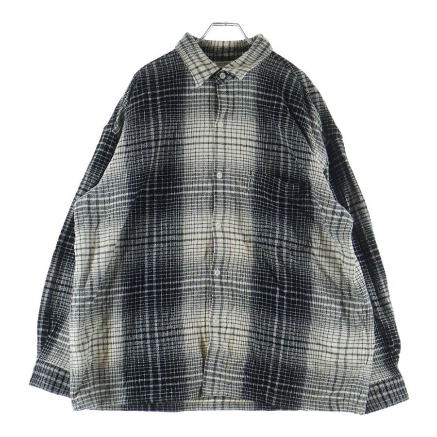 トップス 【新品】COOTIE クーティー シャツ ブラック×グレー サイズ