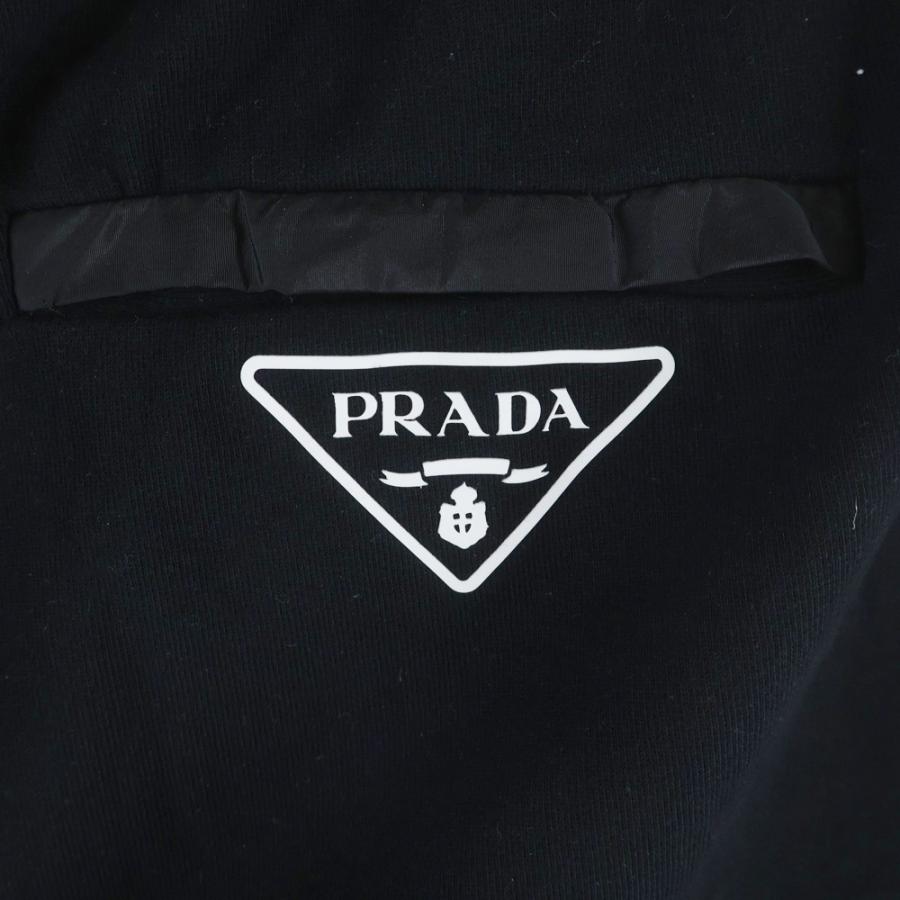 PRADA（プラダ） ロゴプリント スウェットハーフパンツ ショーツ