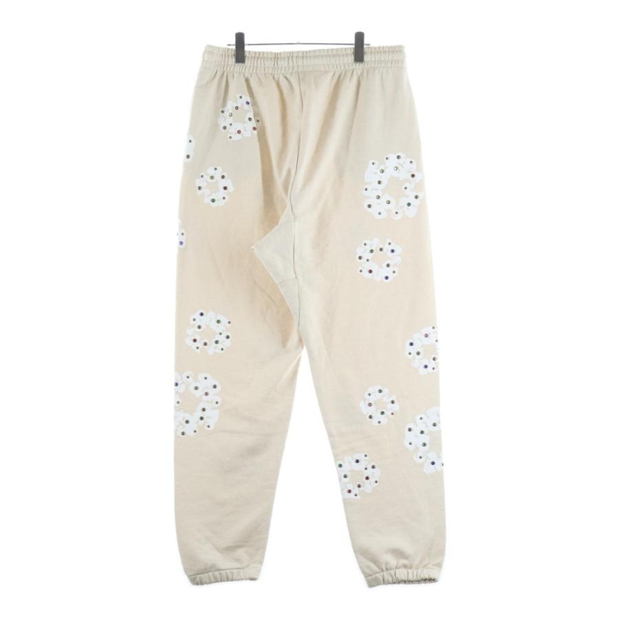 DENIM TEARS デニムティアーズ ラインストーン プリント スウェットパンツ アイボリー DENIM TEARS デニムティアーズ ラインストーン プリント スウェット