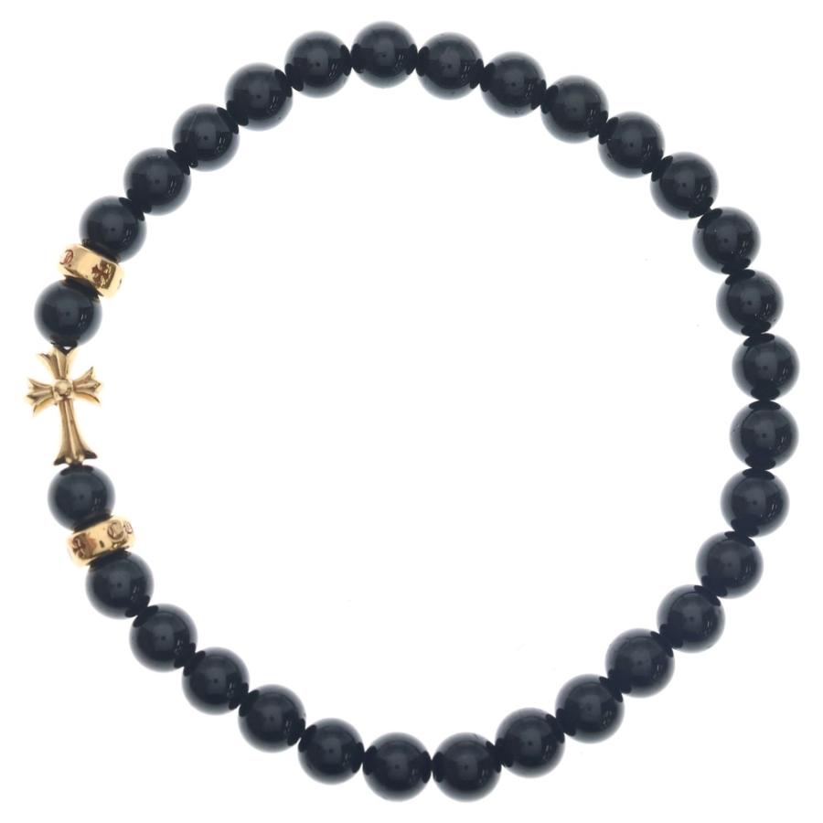 ラスト1点新品未開封！激レア‼︎即完売‼︎クロムハーツ　ブラックスモールサイズ CHROME HEARTS(クロムハーツ) ゼロピラミッドシングルローレザー
