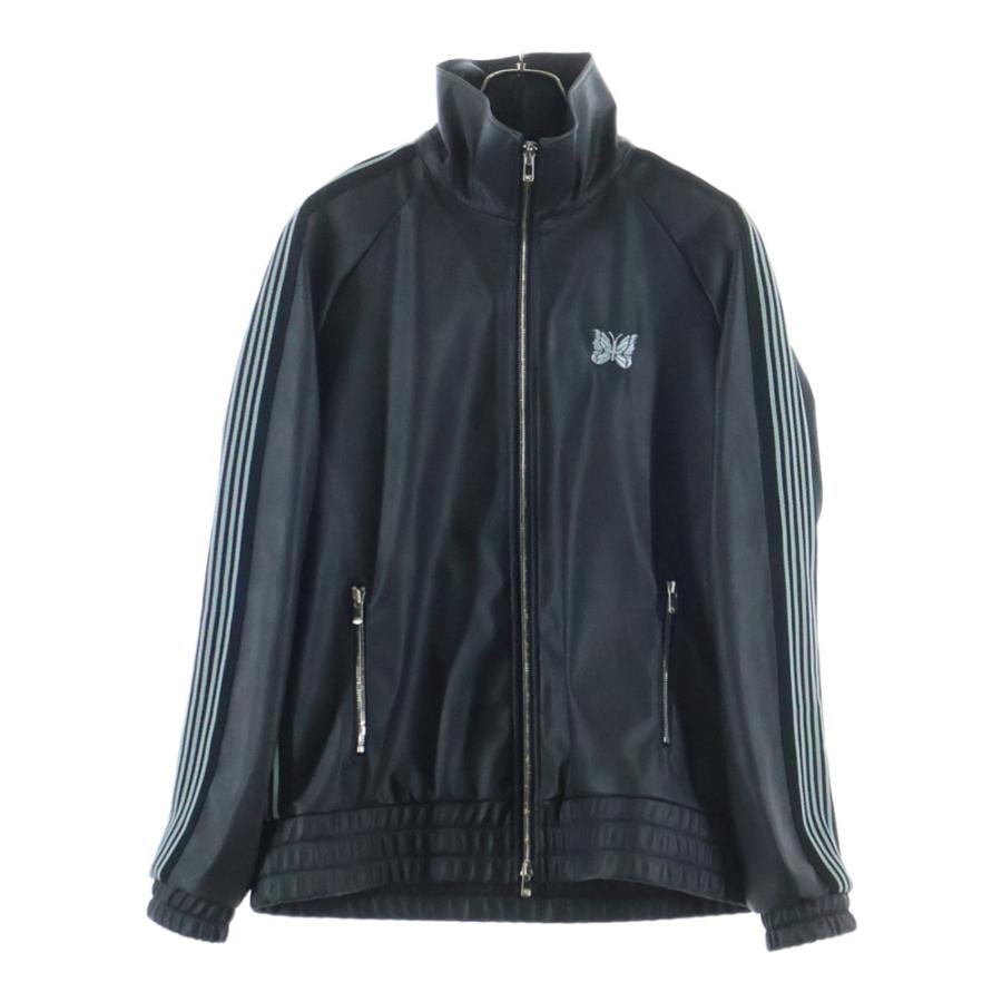 needles LHP別注　25aw トラックジャケット　レザー　S Needles（ニードルス） 25AW Track Jacket LHP別注 フェイクレザー
