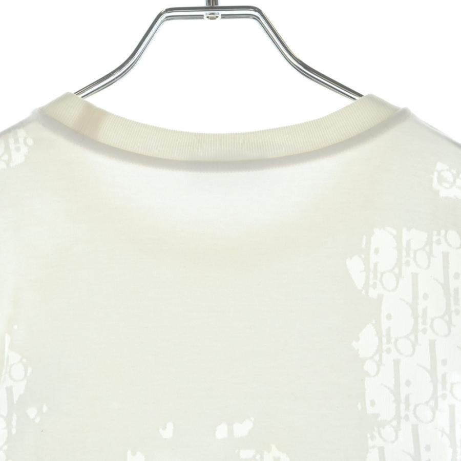 DIOR ディオール オブリーク シアー加工 半袖Tシャツ カットソー