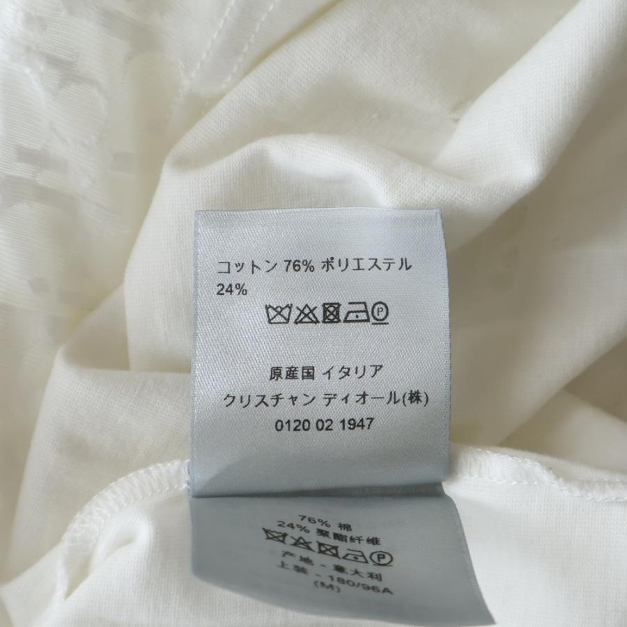 DIOR ディオール オブリーク シアー加工 半袖Tシャツ カットソー