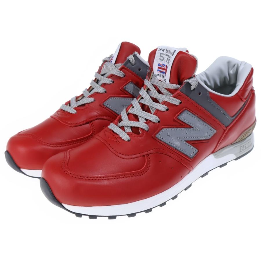 廃盤品 NewBalance 576 RED スニーカー 26.5 イギリス製 New Balance（ニューバランス） M576RED イングランド製 ローカット