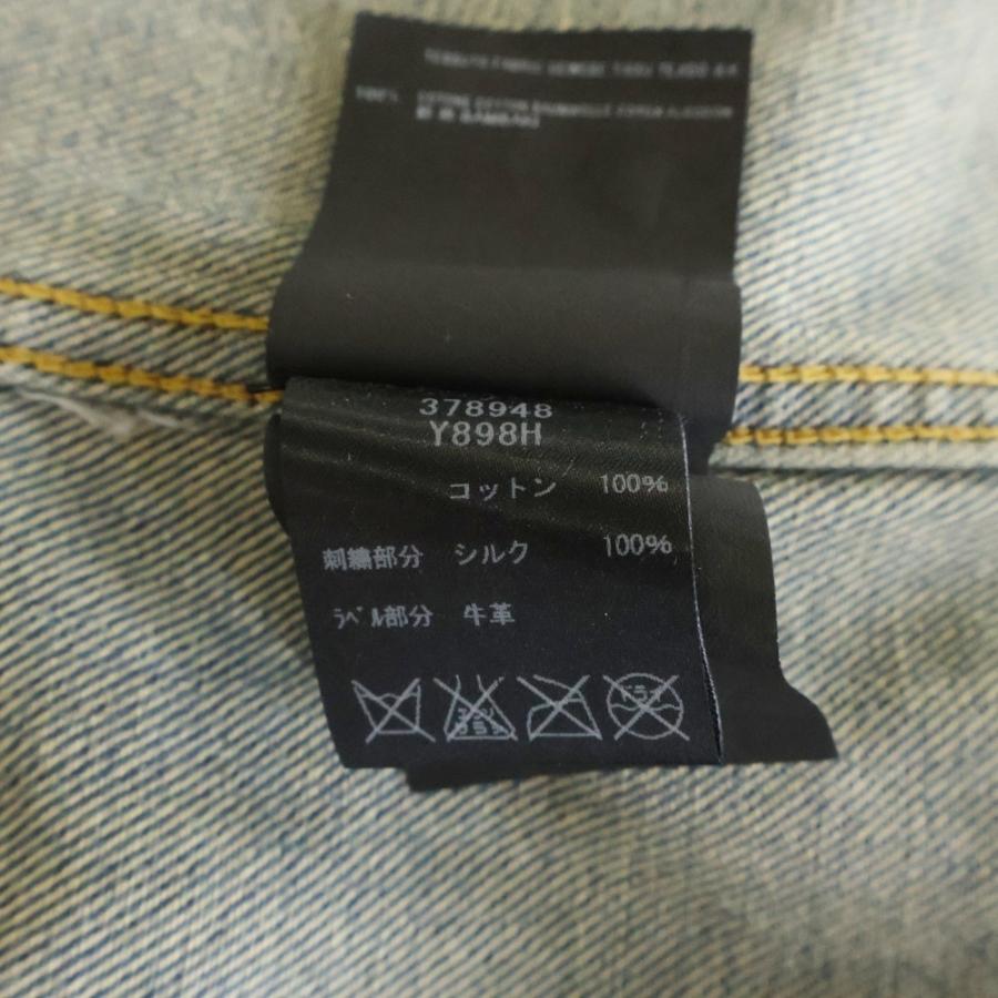 SAINT LAURENT PARIS サンローランパリ スパンコール スタッズ装飾