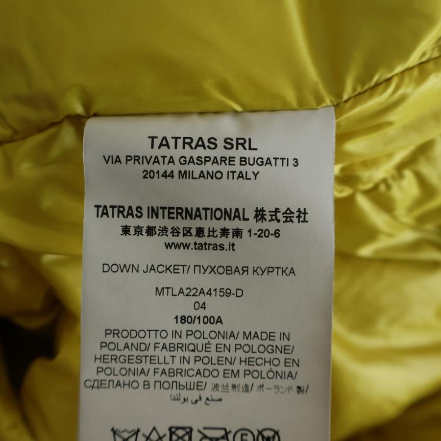 TATRAS タトラス GANAMADO ガナマード フード付 ジップアップ ダウンジャケット ブラック MTLA22A4159-D_7