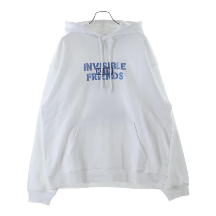 KITH Invisible Friends パーカー ホワイト KITH（キス） Kith for Invisible Friends Hoodie プルオーバー