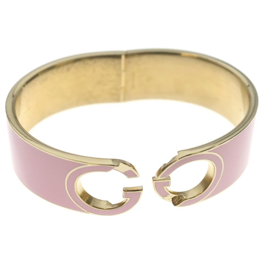 GUCCI エナメル インターロッキングG ブレスレット GUCCI（グッチ） インターロッキングG エナメルブレスレット バングル