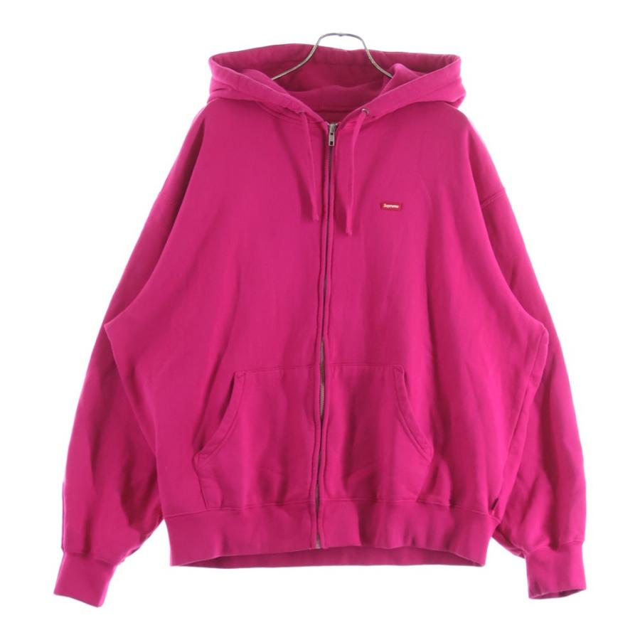 A！　　　Supreme スモールボックスロゴ　ジップパーカー　ピンク　L Supreme（シュプリーム） 25AW Small Box Zip Up Sweatshirt スモール