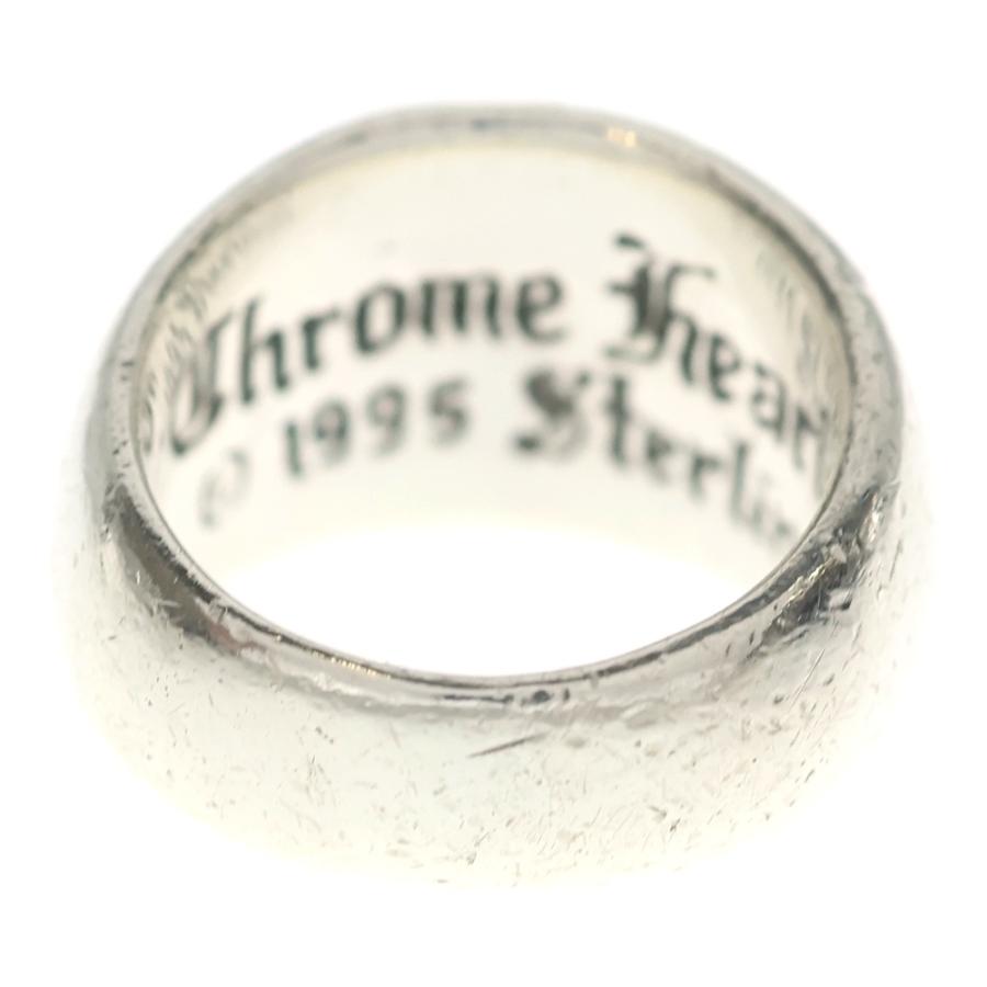 鑑定済Chrome Hearts Heart In Band Ring CHROME HEARTS（クロムハーツ） HEART IN BAND ハートインバンド