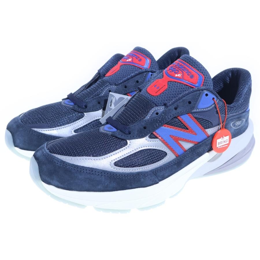 New Balance ニューバランス ×KITH U990KR6 キス スエード ローカットスニーカー ネイビー US8.5/26.5cm New Balance（ニューバランス） ×KITH キス U990KR6 スエード