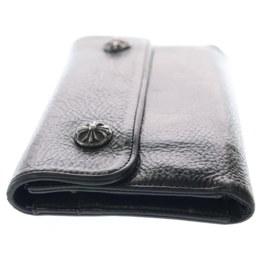 CHROME HEARTS（クロムハーツ） WAVE ウェーブ レザーウォレット 財布