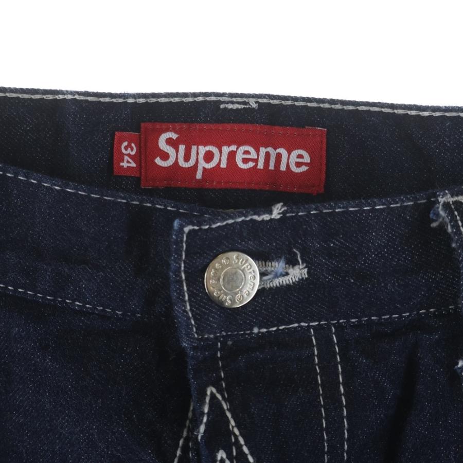 Supreme（シュプリーム） 25SS Stars Topstitch Baggy Jean Indigo