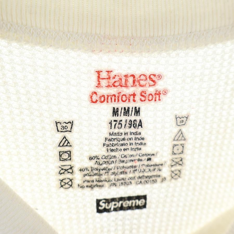 Supreme（シュプリーム） ×Hanes Bones Thermal Crew へインズ ボーン