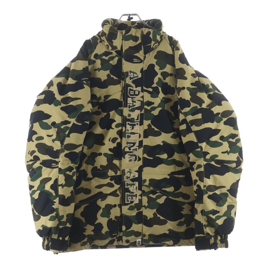A BATHING APE（アベイシングエイプ） 1ST CAMO カモフラ総柄 ロゴ刺繍