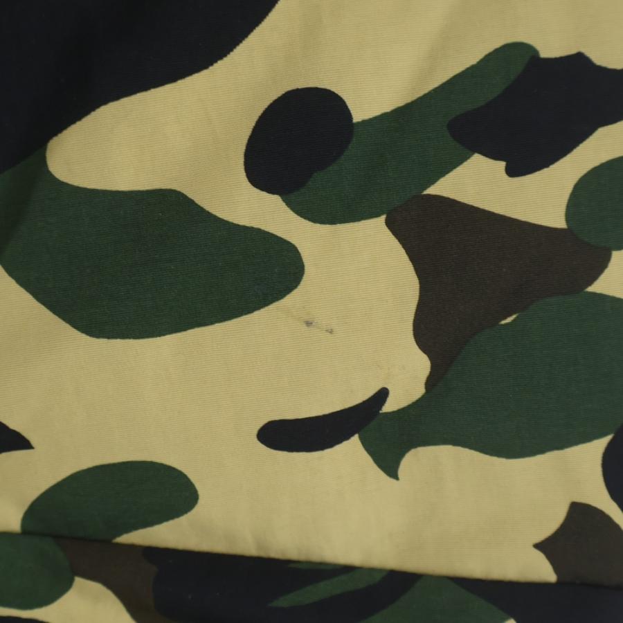 A BATHING APE（アベイシングエイプ） 1ST CAMO カモフラ総柄 ロゴ刺繍