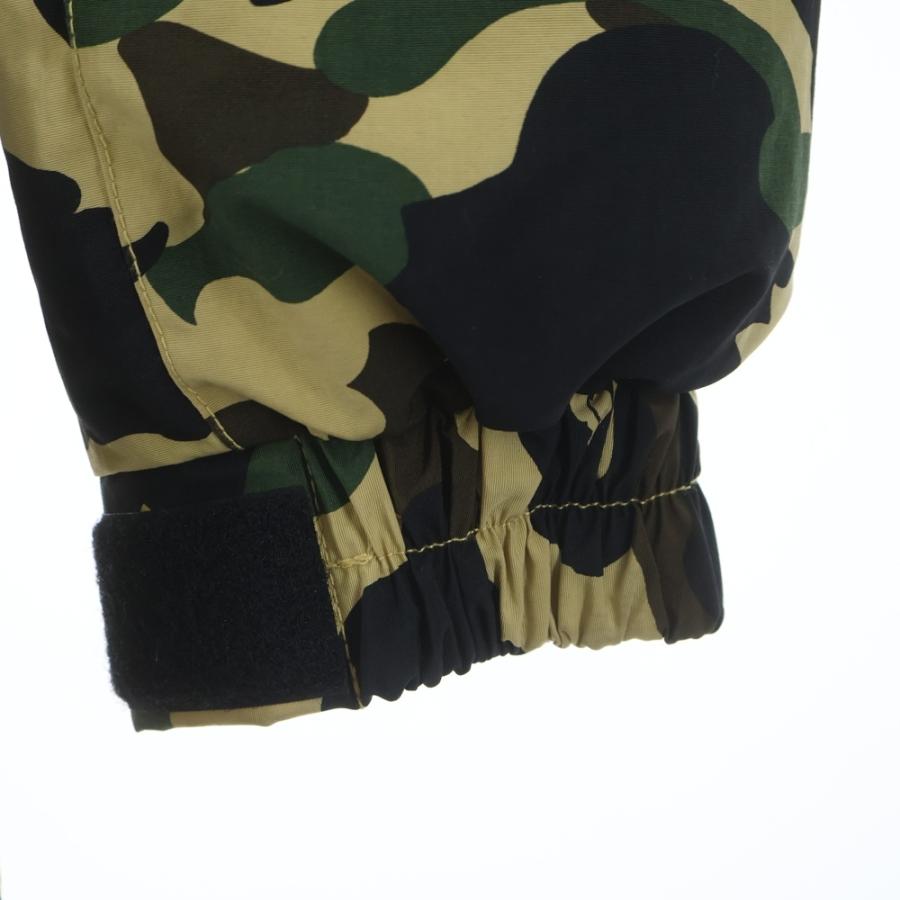 A BATHING APE（アベイシングエイプ） 1ST CAMO カモフラ総柄 ロゴ刺繍