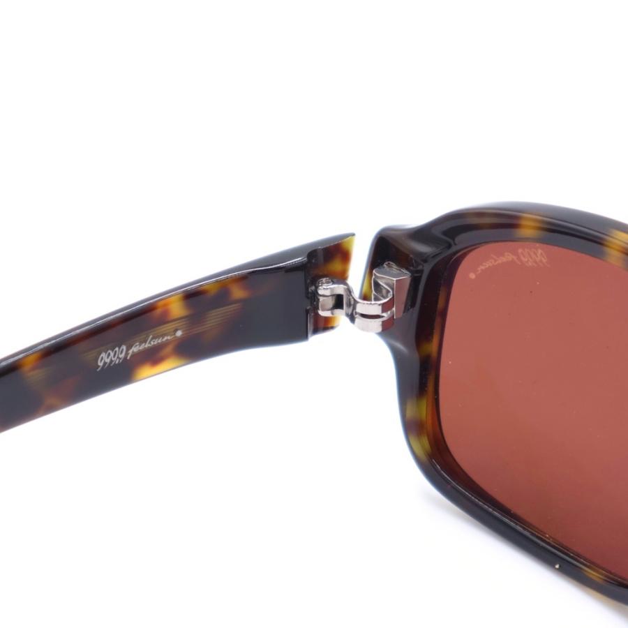 999.9 フォーナインズ Square Sunglasses スクエアサングラス ブラウン