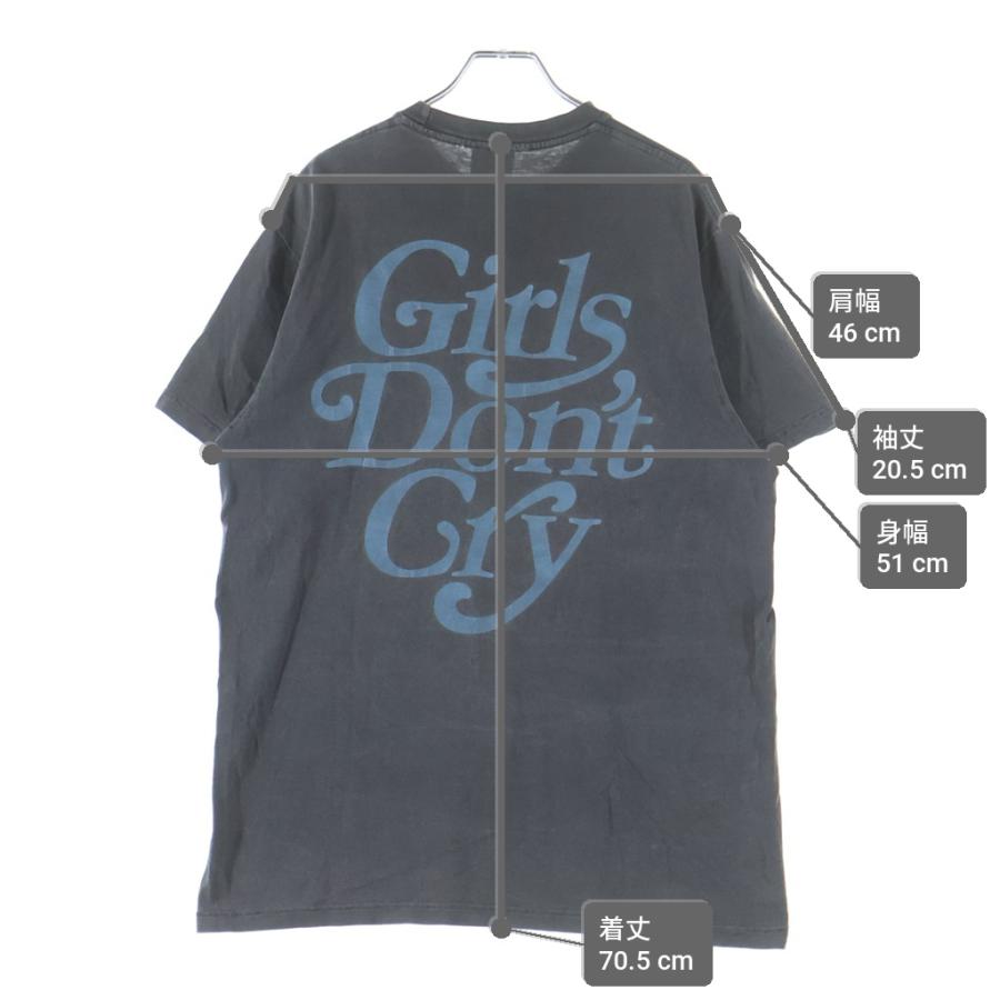 Girls Don't Cry ガールズドントクライ Crew Neck Back Print Short