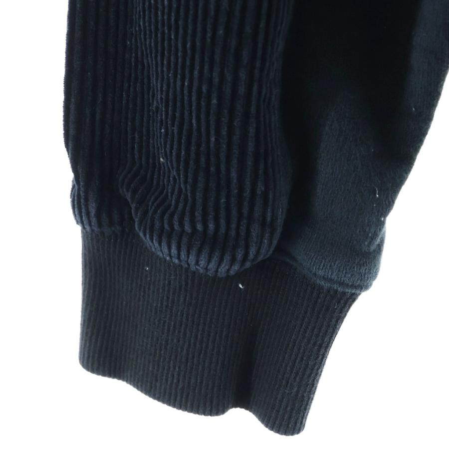 KITH（キス） フロントロゴデザイン コーデュロイ切り替え フーデッド