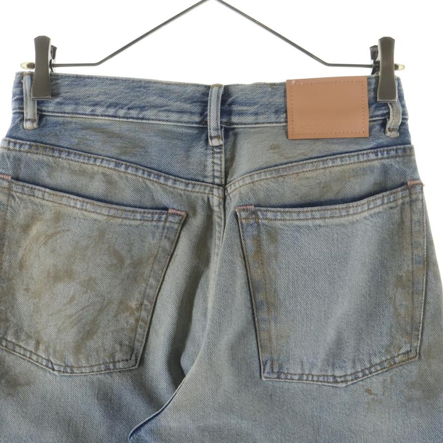 Acne Studios アクネ ストゥディオズ 21AW ダメージ加工 マルチポケット デニムパンツ インディゴ A00402の画像