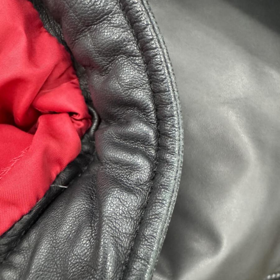 DSQUARED2（ディースクエアード） Lamb Leather Down Jacket