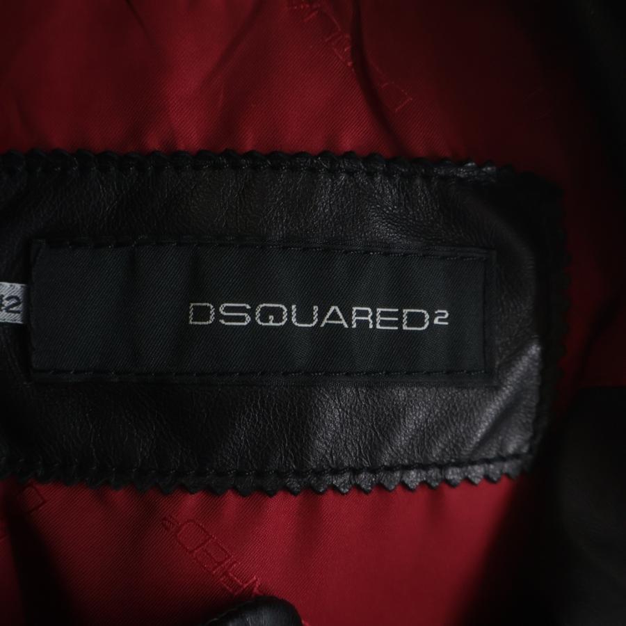 DSQUARED2（ディースクエアード） Lamb Leather Down Jacket