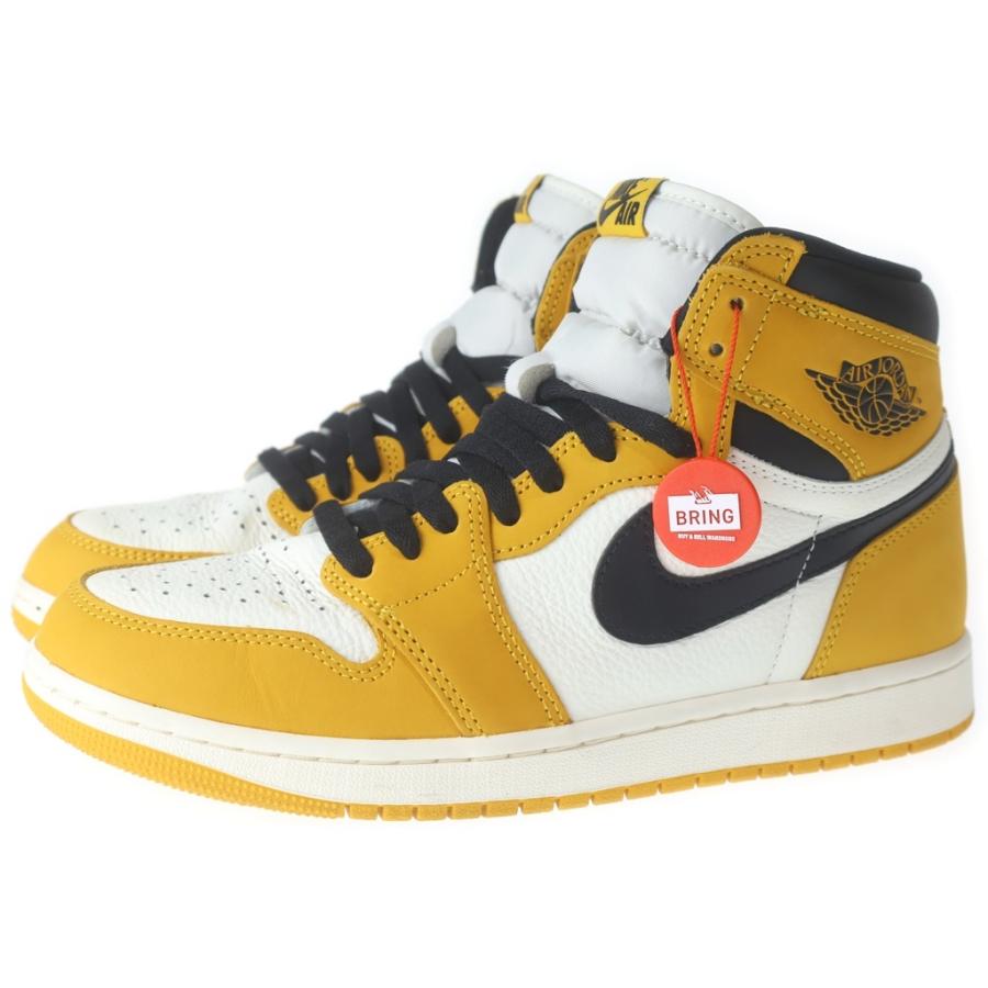 NIKE（ナイキ） AIR JORDAN 1 RETRO HIGH OG YELLOW OCHRE エア 