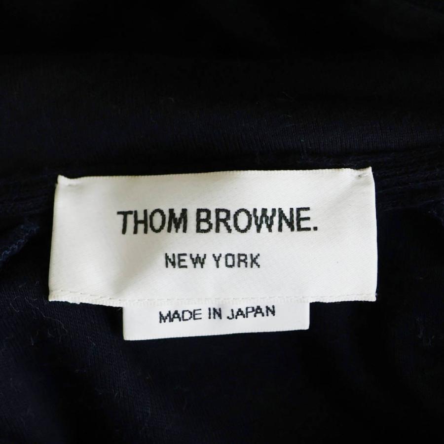 THOM BROWNE（トム ブラウン） サイドトリコロールライン プルオーバー