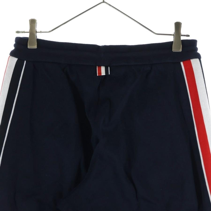 THOM BROWNE トムブラウン サイドライン トラックパンツ スウェットパンツ ネイビー MJQ091A THOM BROWNE（トム ブラウン） サイドライン トラックパンツ