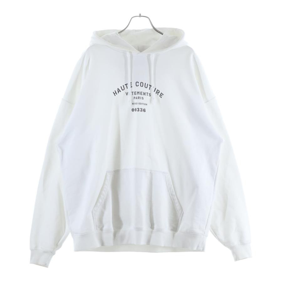 VETEMENTS（ヴェトモン） Couture Logo Popover Hoodie クチュールロゴ