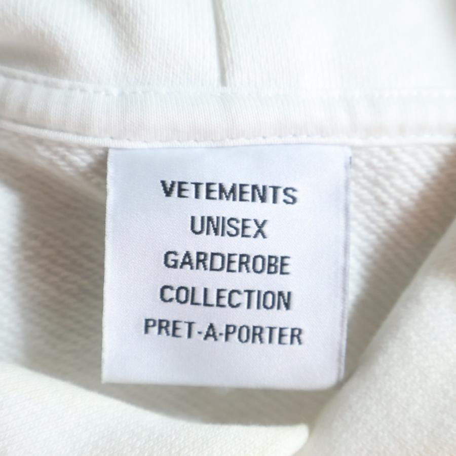 VETEMENTS（ヴェトモン） Couture Logo Popover Hoodie クチュールロゴ