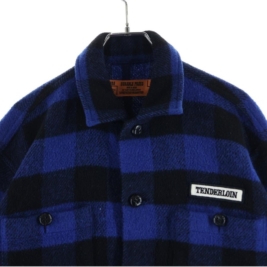 TENDERLOIN（テンダーロイン） 2nd T-BUFFALO JKT ウール チェック柄