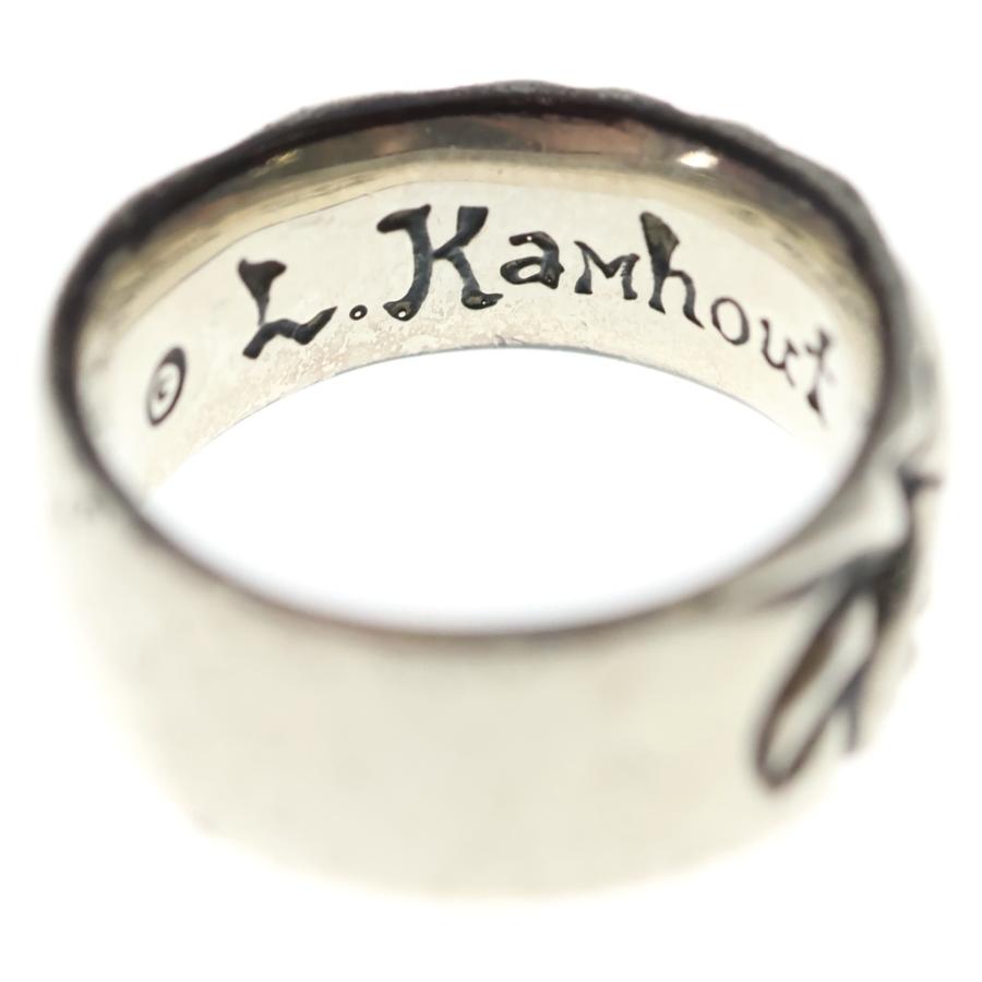 LEONARD KAMHOUT レナードカムホート LOVE BITE RING WITH DIAMOND ラブバイト ダイヤ付き リング シルバー LEONARD KAMHOUT（レナードカムホート） LOVE BITE RING WITH DIAMOND