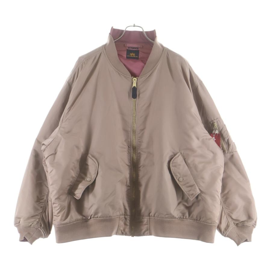 VETEMENTS（ヴェトモン） ×ALPHA 再構築リバーシブルオーバーサイズ 