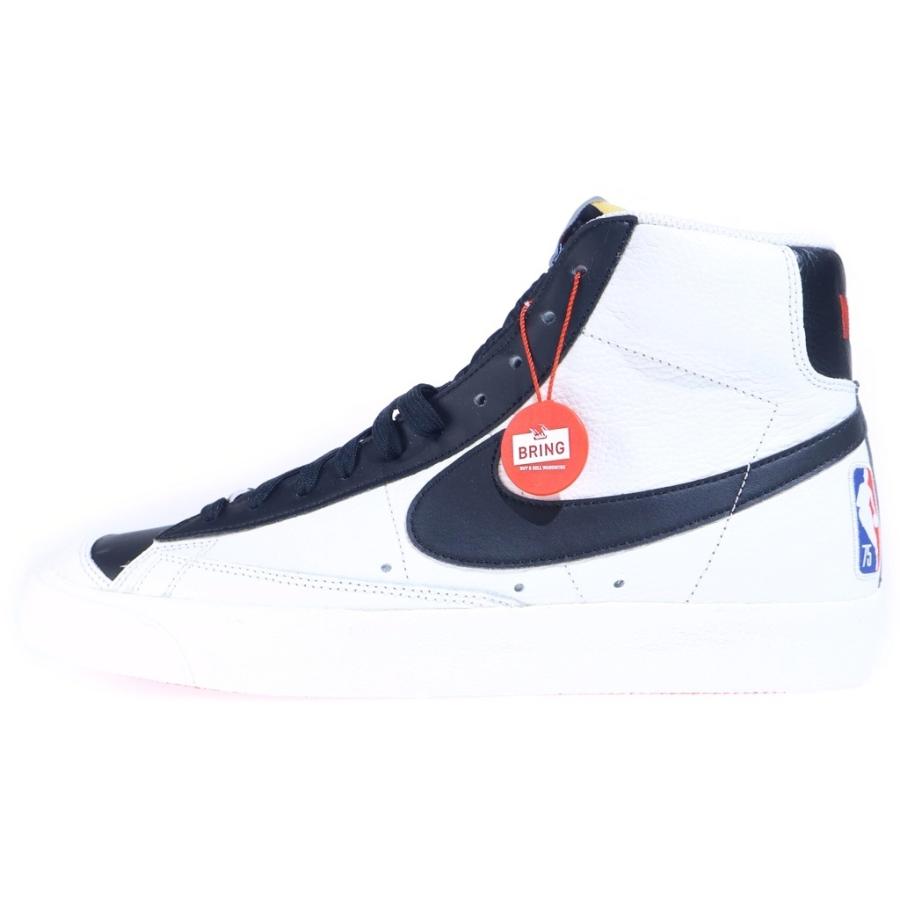 NIKE ナイキ ×NBA Blazer Mid エヌビーエー ブレザーミッド ミッドカットスニーカー ブラック/ホワイト US11/29cm DD8025-101 NIKE（ナイキ） ×NBA Blazer Mid エヌビーエー ブレザーミッド ミッド