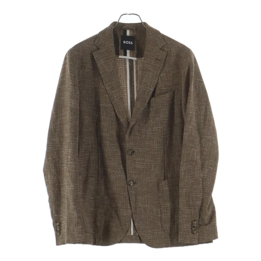 BOSS ボス Micro Pattern Tailored Jacket マイクロパターンテーラードジャケット ブラウン 50540668 HUGO BOSS（ヒューゴ・ボス） BOSS ボス Micro Pattern Tailored