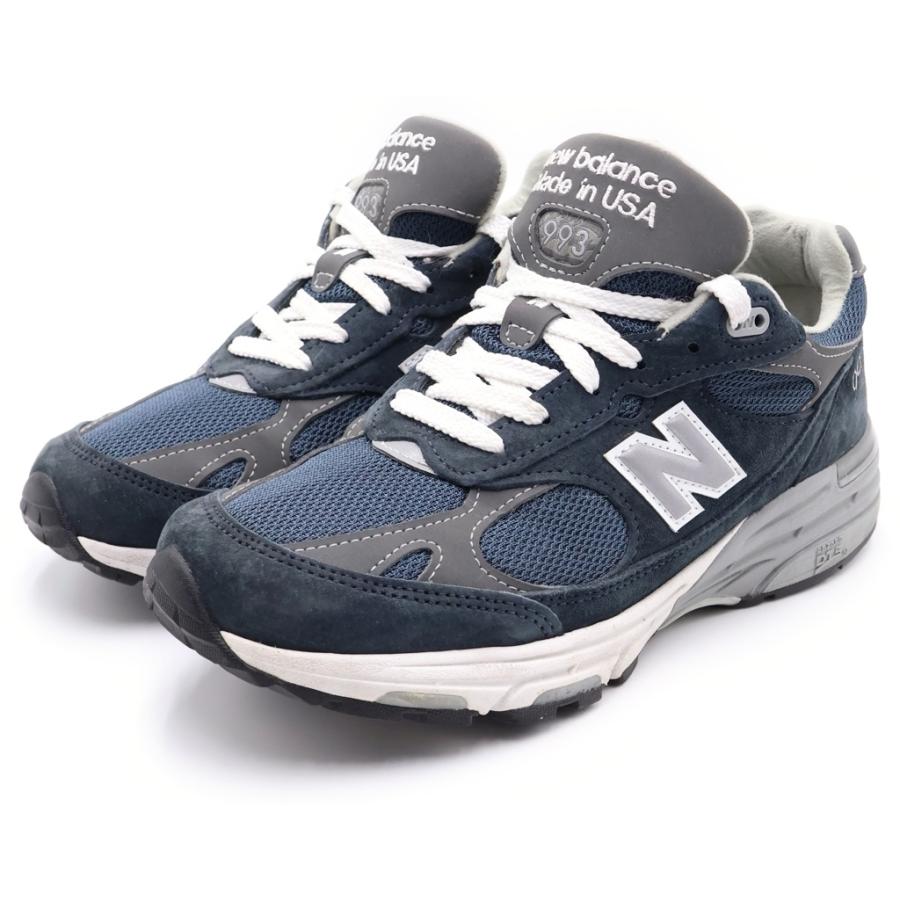 New Balance ニューバランス MR993NV スエードメッシュ ローカットスニーカー ネイビー US7/25cm New Balance（ニューバランス） MR993NV スエードメッシュ ローカット