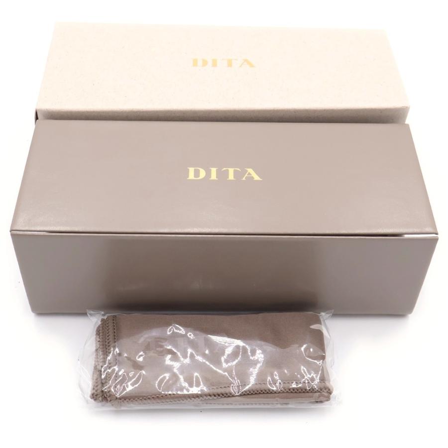 DITA ディータ 25SS TRYSIM75 ロゴデザイン リームレス サングラス 眼鏡 シルバー DTX182-A-03の画像