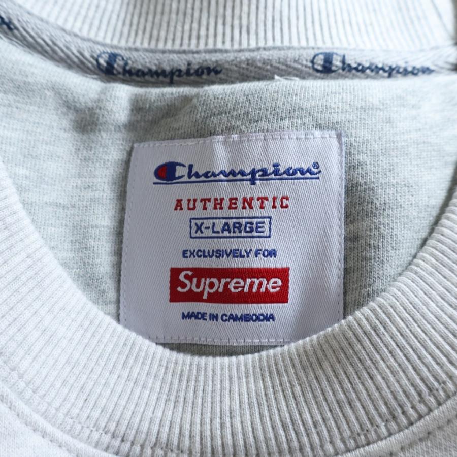 Supreme（シュプリーム） 18AW ×CHAMPION 3D Metallic Crewneck 