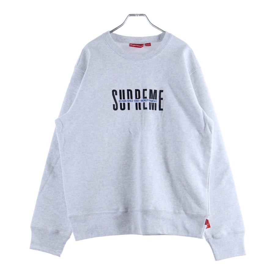 Supreme（シュプリーム） 18AW World Famous Crewneck ワールド