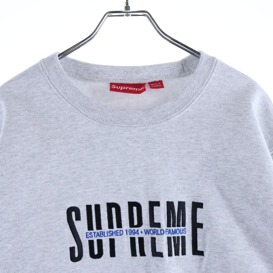 Supreme（シュプリーム） 18AW World Famous Crewneck ワールド